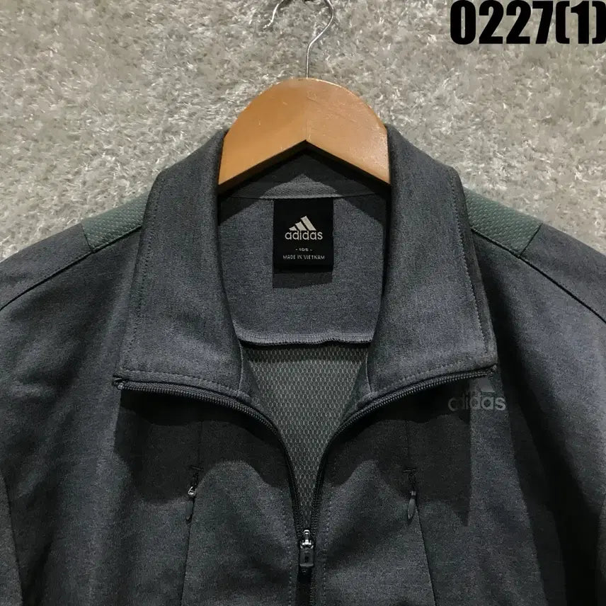 [BUNJANG] Adidas Gray Track Jacket XL / 아디다스 그레이 트랙 자켓 XL