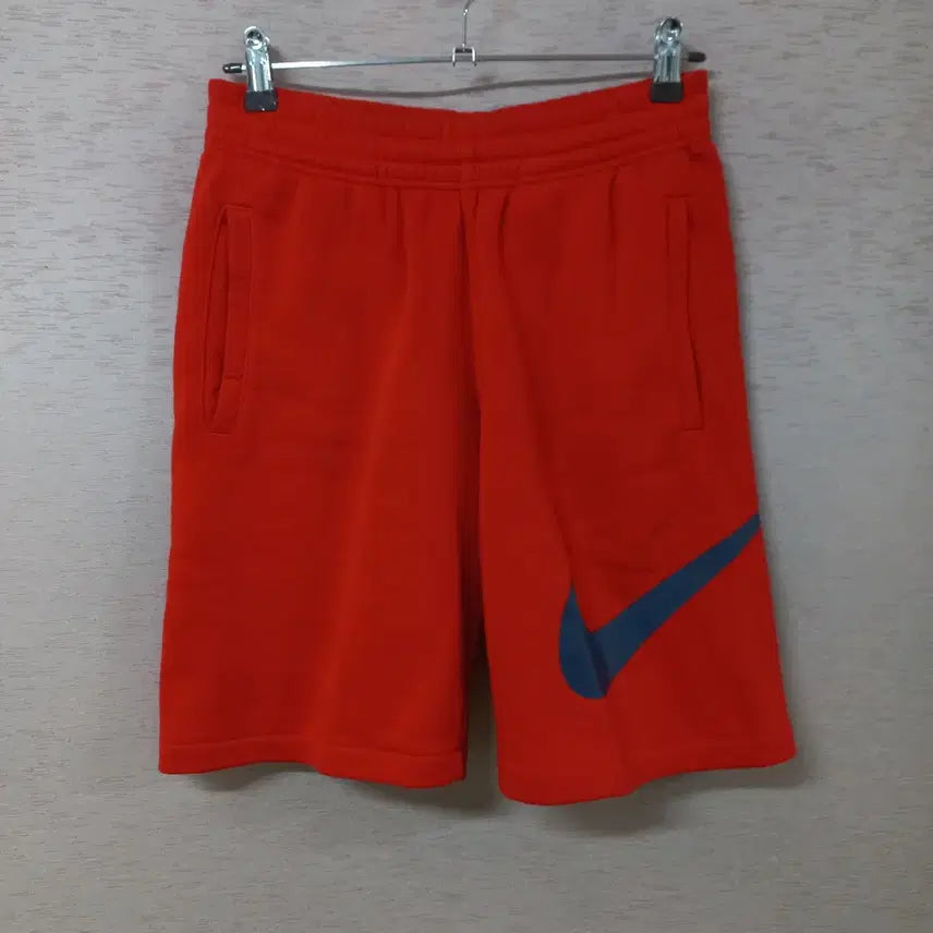 [BUNJANG] Nike Red Fleece Shorts / B3-1/나이키 레드 기모 반바지