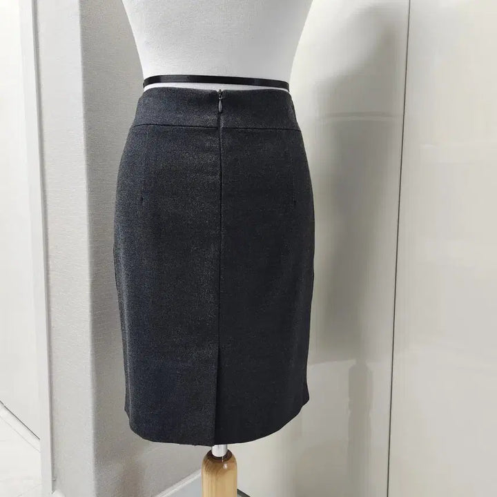 [BUNJANG] Dark Grey Pocket Skirt / 다크그레이 주머니 스커트 치마