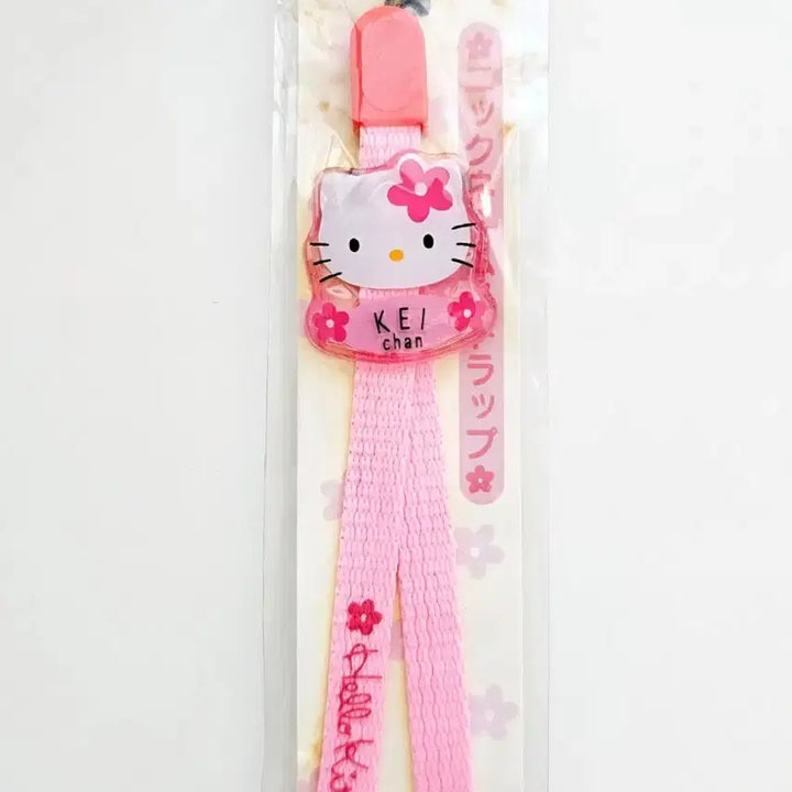 [BUNJANG] Kitty Classic Flower Strap / 고전 키티 스트랩, 카오하나 키티 스트랩, 꽃키티 스트랩