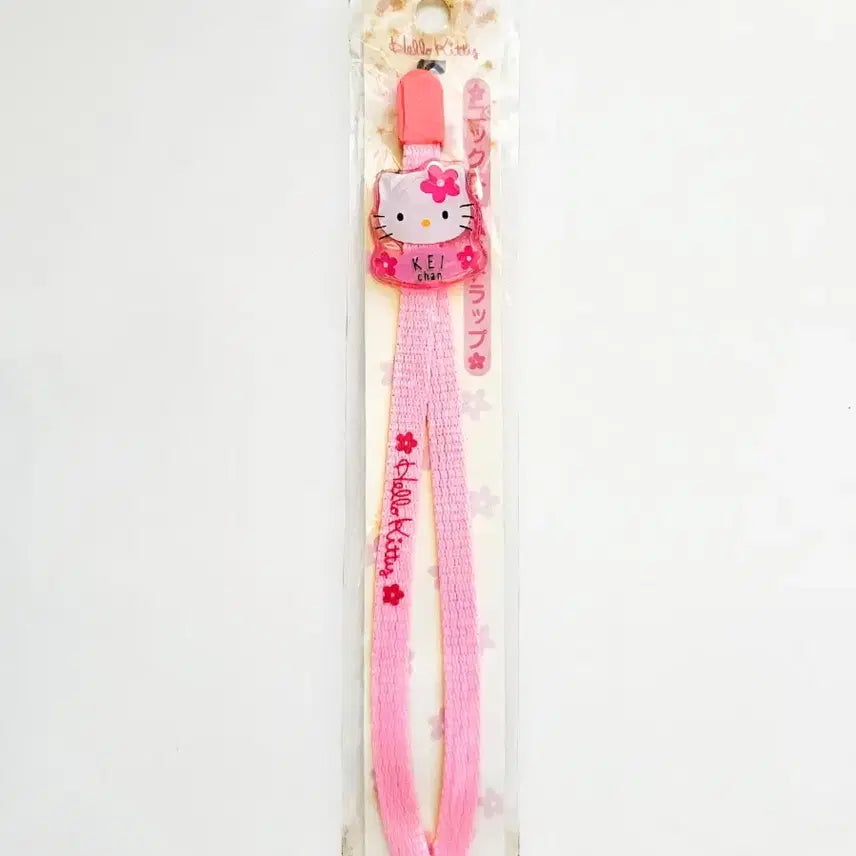 [BUNJANG] Kitty Classic Flower Strap / 고전 키티 스트랩, 카오하나 키티 스트랩, 꽃키티 스트랩