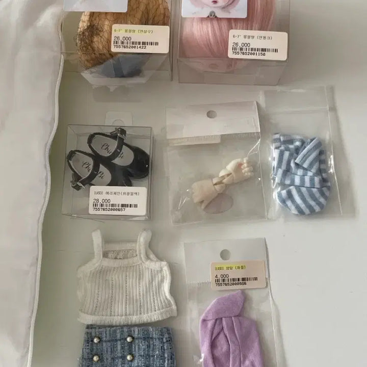 [BUNJANG] Chicabi Molly Doll Bundle Set / 치카비 구체관절인형 (베베:밀크 몰리) 일괄판매