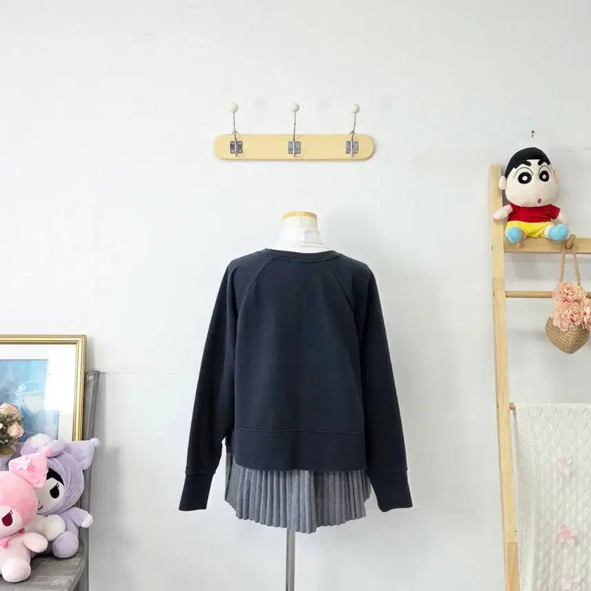 [BUNJANG] Nike Black Sweatshirt / 빈티지 만원샵 나이키 블랙 맨투맨