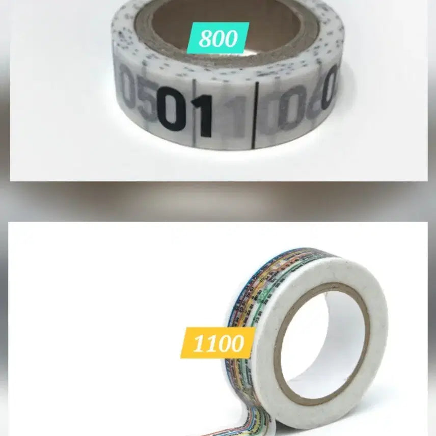 [BUNJANG] Dokumento Zero Per Zero Clasiky Washi Tape Set / [다꾸, 마테띵] 7종) 도큐멘토, 제로퍼제로, 클라시키 마떼띵