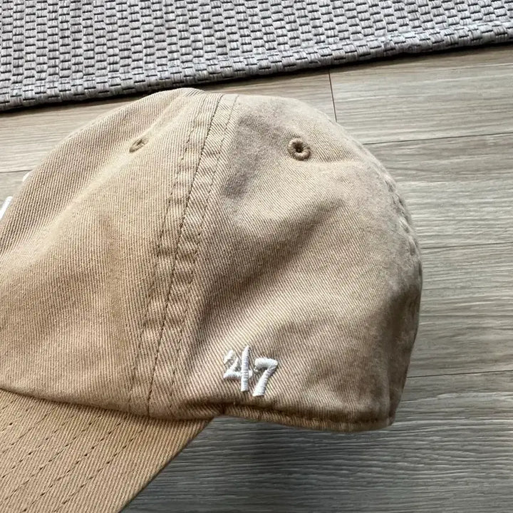 [BUNJANG] MLB LA Dodgers Beige Freesize Ball Cap / MLB 볼캡 프리사이즈