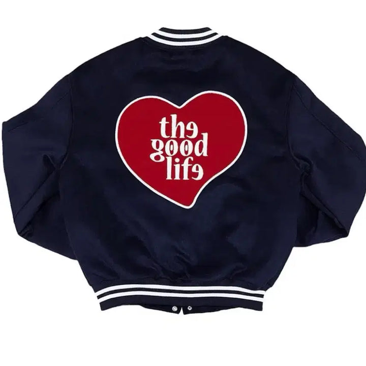 [BUNJANG] Labros Heart Quilted Stadium Jacket XL / 라브로스 하트 TGL 퀼티드 스타디움 자켓 xl