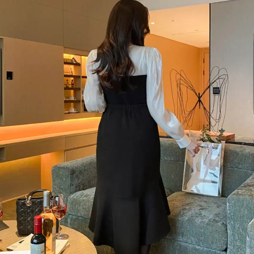 [BUNJANG] Attrangs Tweed Sheen Blouse / 아뜨랑스 트위드 광택 블라우스