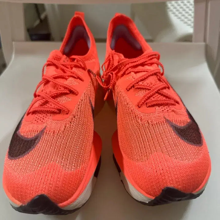 [BUNJANG] Nike Air Zoom Alphafly Next% Running Shoes / 나이키 에어 줌 알파플라이 넥스트% 브라이트 망고