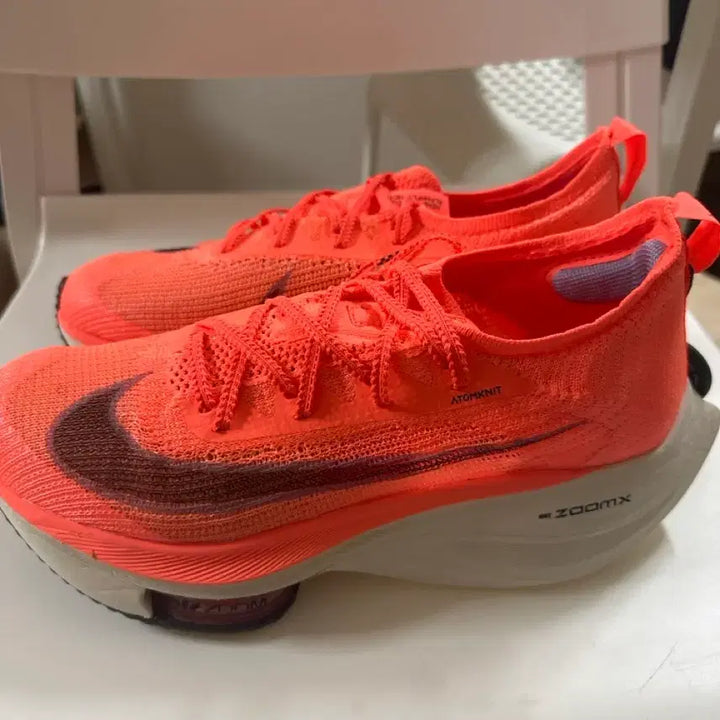 [BUNJANG] Nike Air Zoom Alphafly Next% Running Shoes / 나이키 에어 줌 알파플라이 넥스트% 브라이트 망고