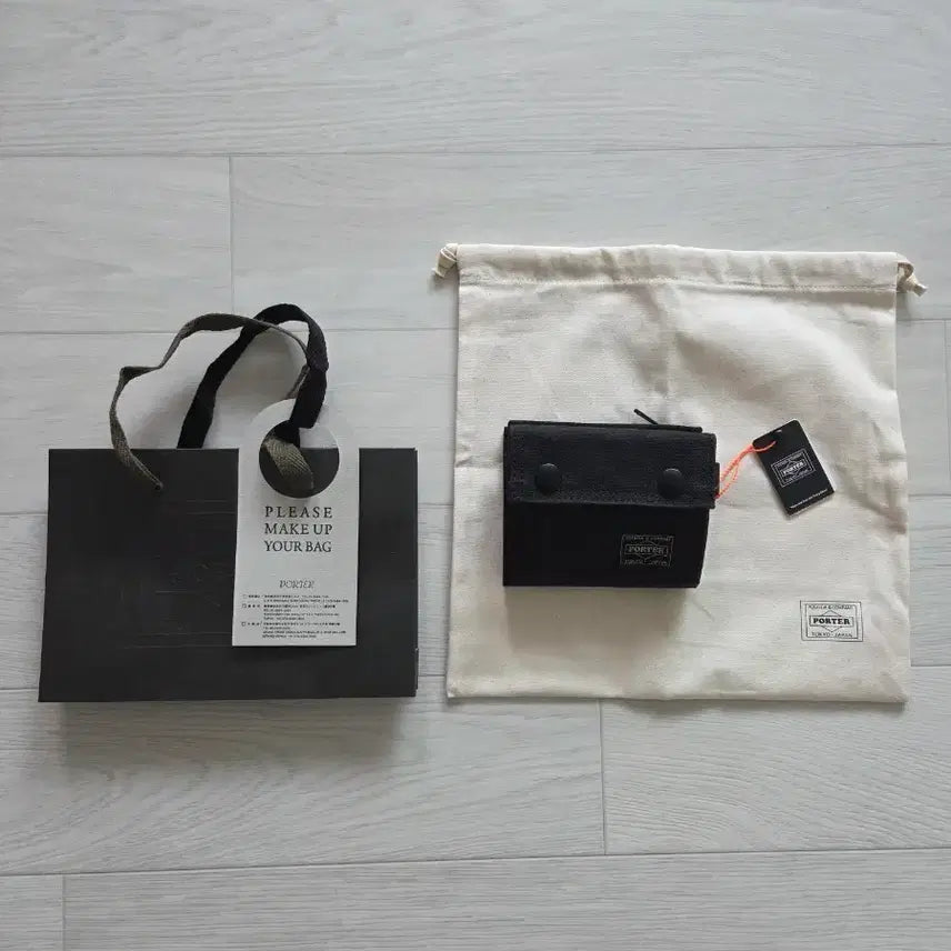 [BUNJANG] Yoshida Porter Smoky Wallet Black / 요시다포터 스모키 월렛 블랙