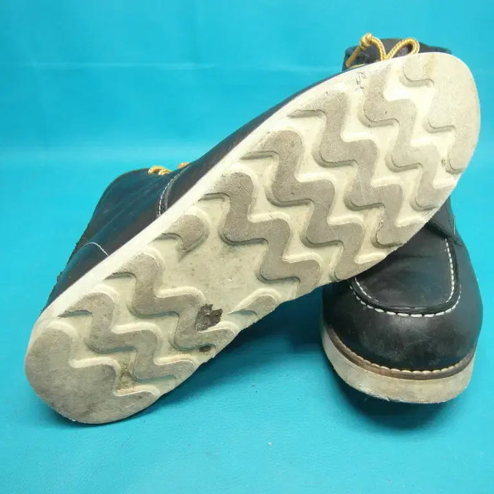 [BUNJANG] Leather Men's Work Boots / 270/s5-321/천연가죽 남성 워커부츠/구제특별시