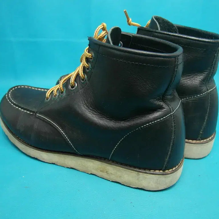 [BUNJANG] Leather Men's Work Boots / 270/s5-321/천연가죽 남성 워커부츠/구제특별시