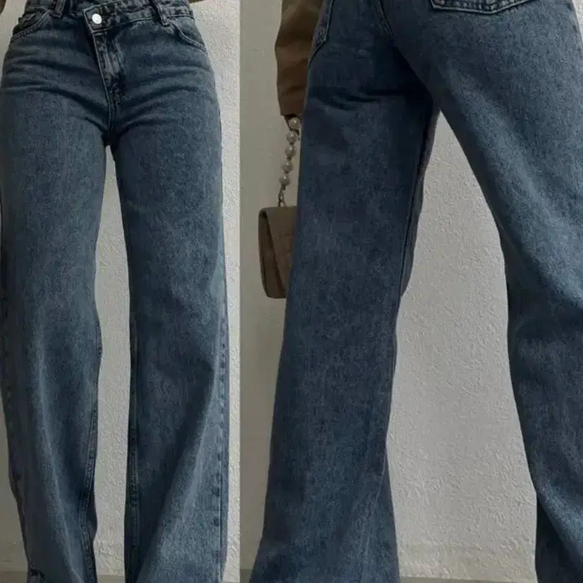 [BUNJANG] Denim Straight Jeans / 데님 일자 청바지(새상품)