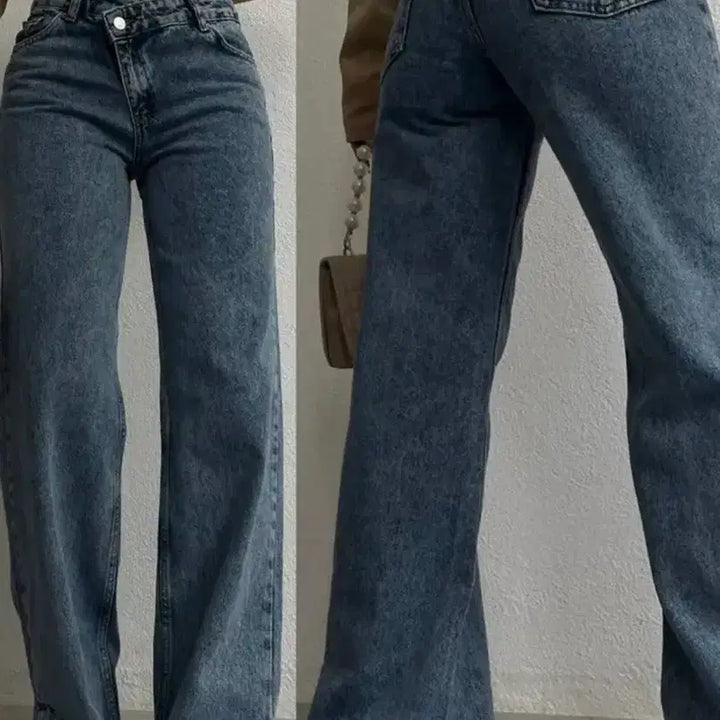 [BUNJANG] Denim Straight Jeans / 데님 일자 청바지(새상품)