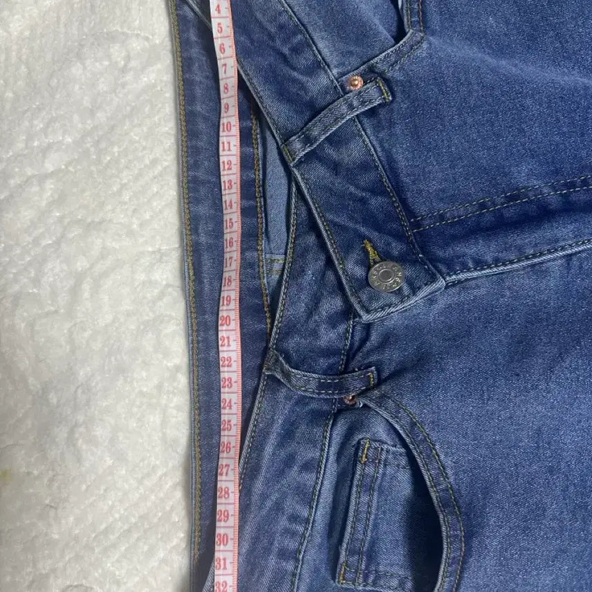 [BUNJANG] Denim Straight Jeans / 데님 일자 청바지(새상품)