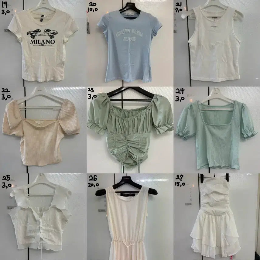 [BUNJANG] Assorted Women's Clothing / 옷장정리 떨이 (자라, 캘빈클라인, 아디다스 등...)