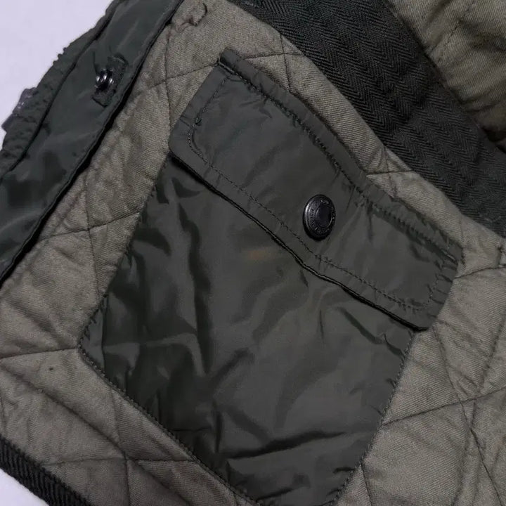 [BUNJANG] Polo Ralph Lauren Quilted Jacket - Khaki / 폴로 랄프로렌 퀄팅자켓 M 카키