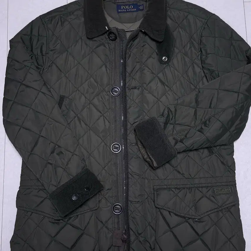[BUNJANG] Polo Ralph Lauren Quilted Jacket - Khaki / 폴로 랄프로렌 퀄팅자켓 M 카키