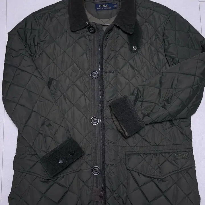 [BUNJANG] Polo Ralph Lauren Quilted Jacket - Khaki / 폴로 랄프로렌 퀄팅자켓 M 카키