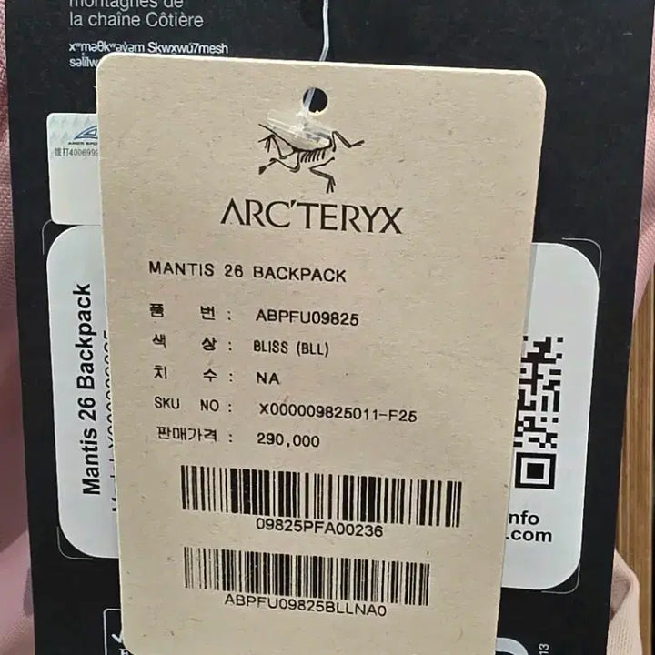 [BUNJANG] Arc'teryx Mantis 26 Backpack / 맨티스26  판매합니다.