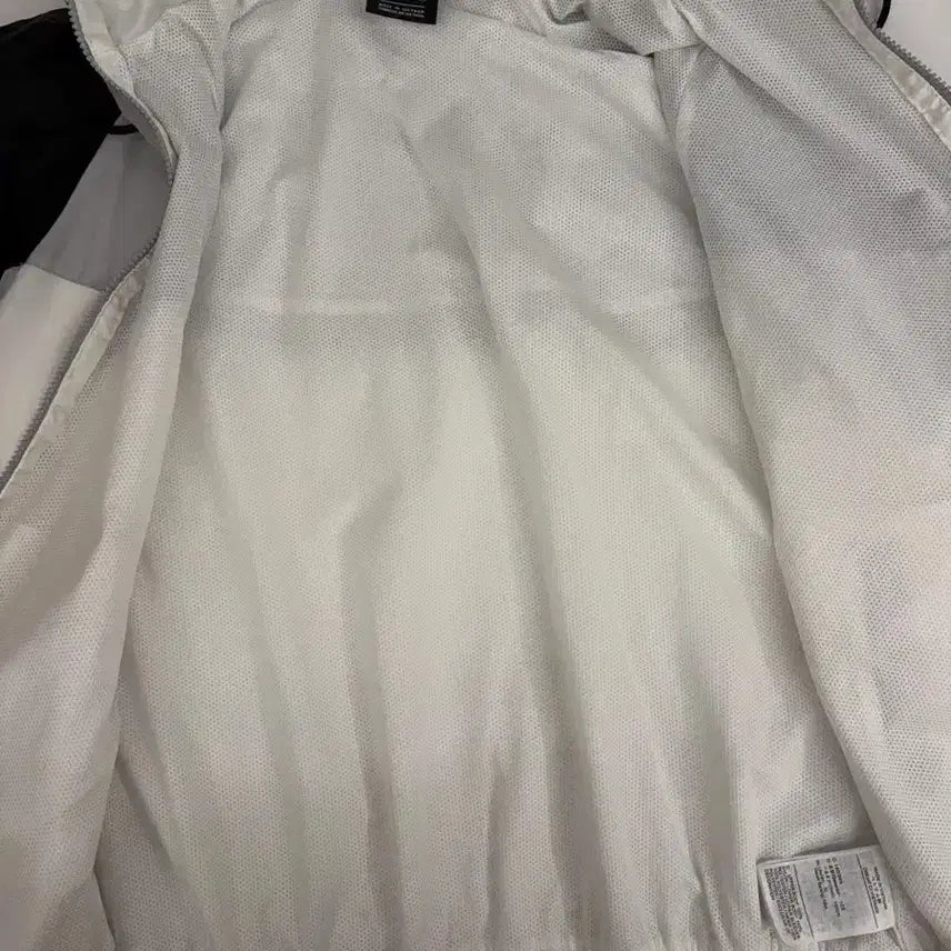 [BUNJANG] Nike Windbreaker Jacket - Black/White/Gray / [XL] 나이키 바람막이 자켓 블랙/화이트/그레이