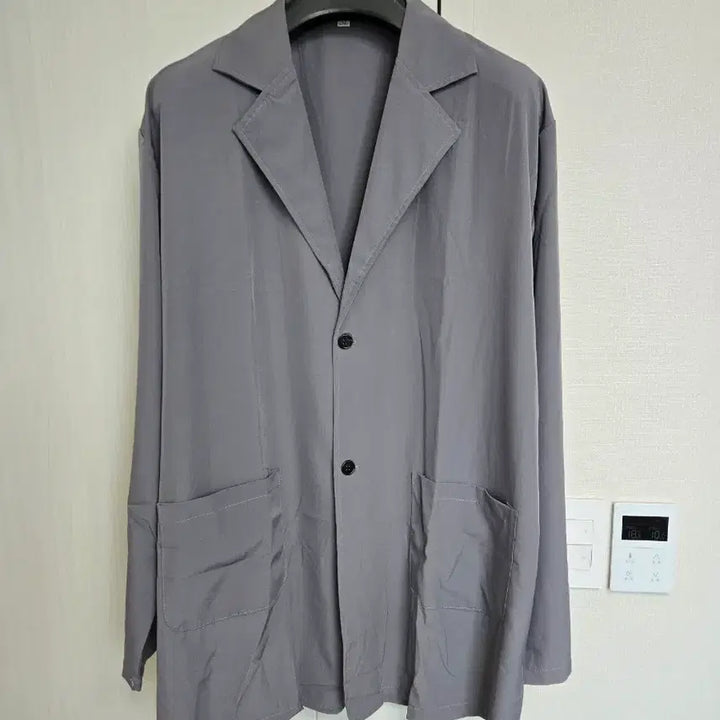 [BUNJANG] New Polyester Gray Jacket 4XL / 새상품 자켓 4XL