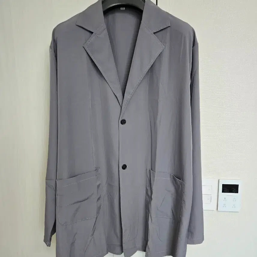 [BUNJANG] New Polyester Gray Jacket 4XL / 새상품 자켓 4XL