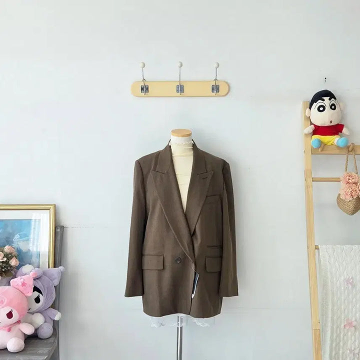 [BUNJANG] ATG Brown Simple Jacket / 빈티지 만원샵 ATG 브라운 심플 자켓