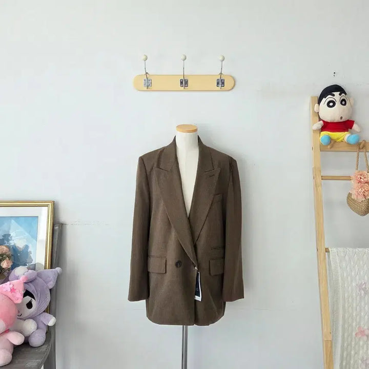 [BUNJANG] ATG Brown Simple Jacket / 빈티지 만원샵 ATG 브라운 심플 자켓