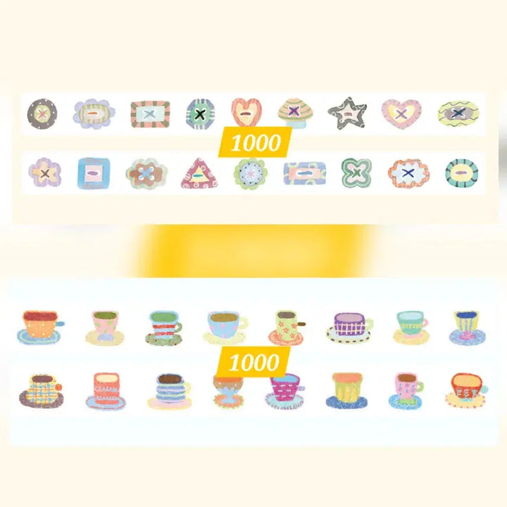 [BUNJANG] Japangom 11-Piece Washi Tape Set / [다꾸, 마테띵] 11종) 자파점 마테띵