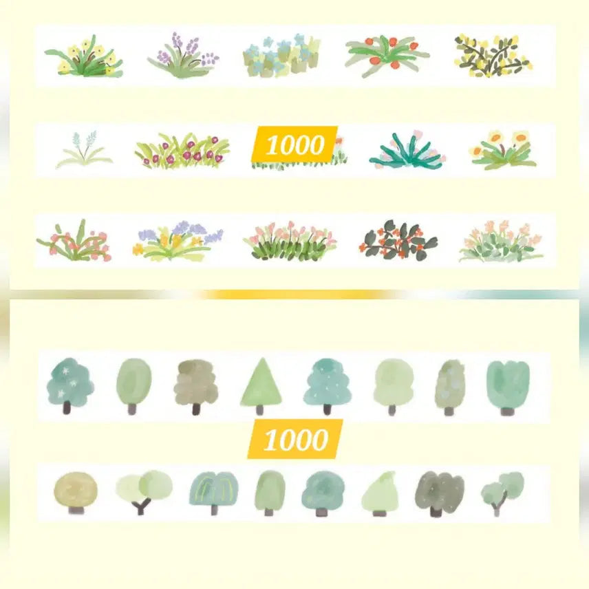 [BUNJANG] Japangom 11-Piece Washi Tape Set / [다꾸, 마테띵] 11종) 자파점 마테띵