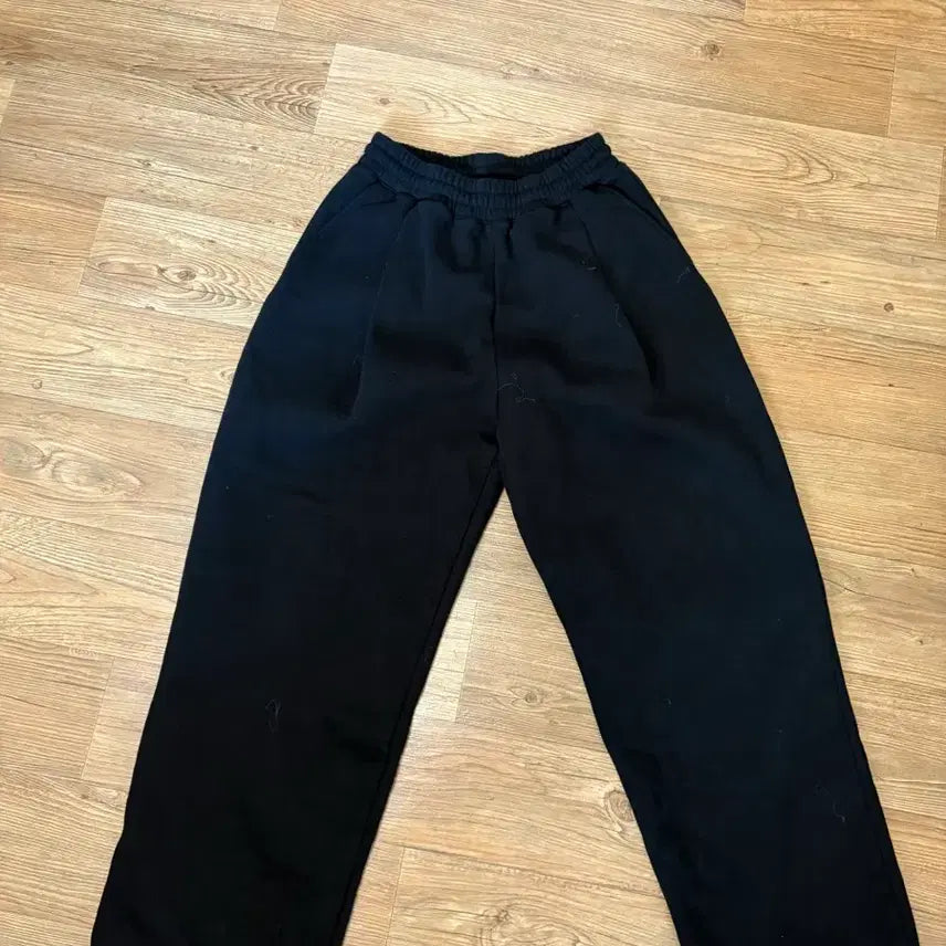 [BUNJANG] Musinsa Black Wide Pants / 무신사 검정와이드팬츠
