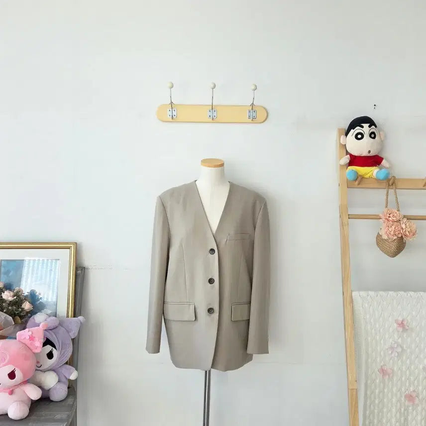 [BUNJANG] OLIVE DES OLIVE Khaki Jacket / 빈티지 만원샵 OLIVE DES OLIVE 카키 자켓