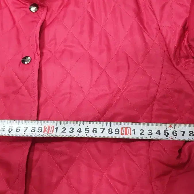 [BUNJANG] Burberry Hot Pink Quilted Jacket / 버버리 핫핑크 퀼팅 자켓