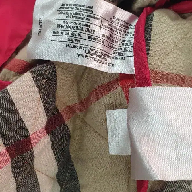 [BUNJANG] Burberry Hot Pink Quilted Jacket / 버버리 핫핑크 퀼팅 자켓
