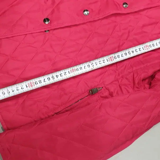 [BUNJANG] Burberry Hot Pink Quilted Jacket / 버버리 핫핑크 퀼팅 자켓