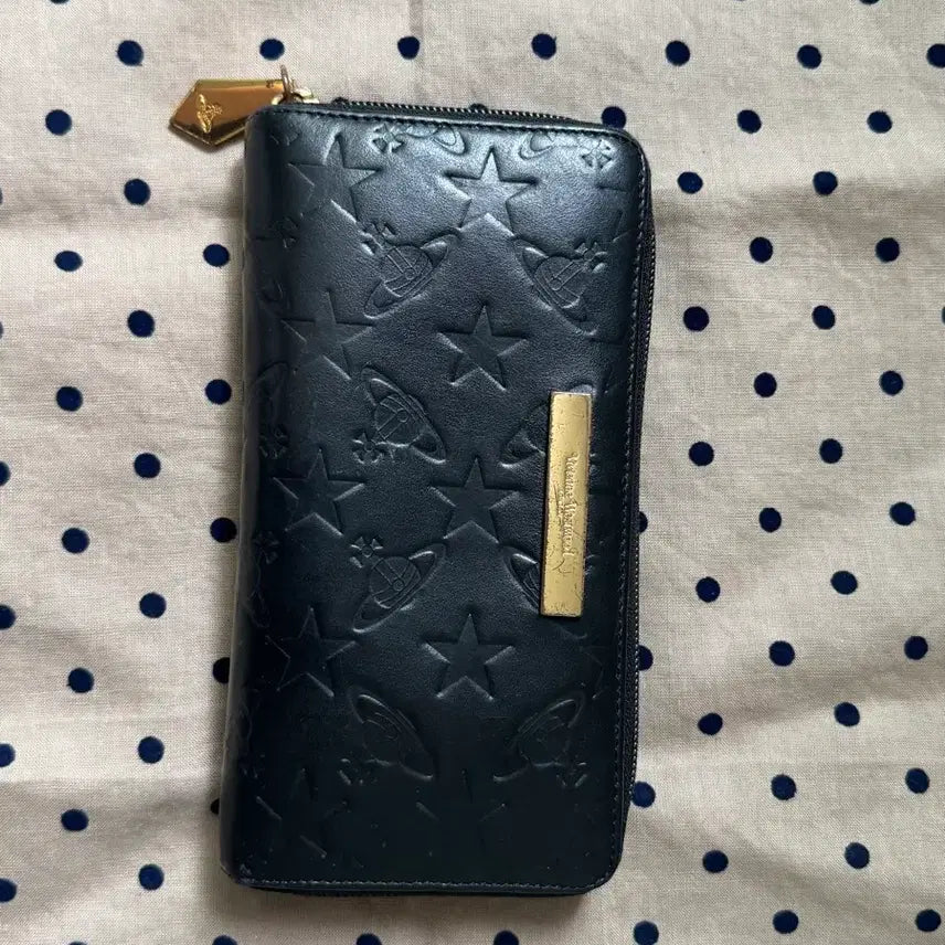 [BUNJANG] Vivienne Westwood Vintage Black Long Wallet / 빈티지 비비안웨스트우드 지갑