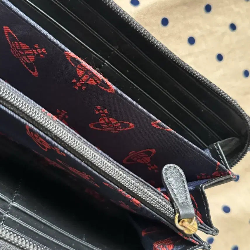 [BUNJANG] Vivienne Westwood Vintage Black Long Wallet / 빈티지 비비안웨스트우드 지갑