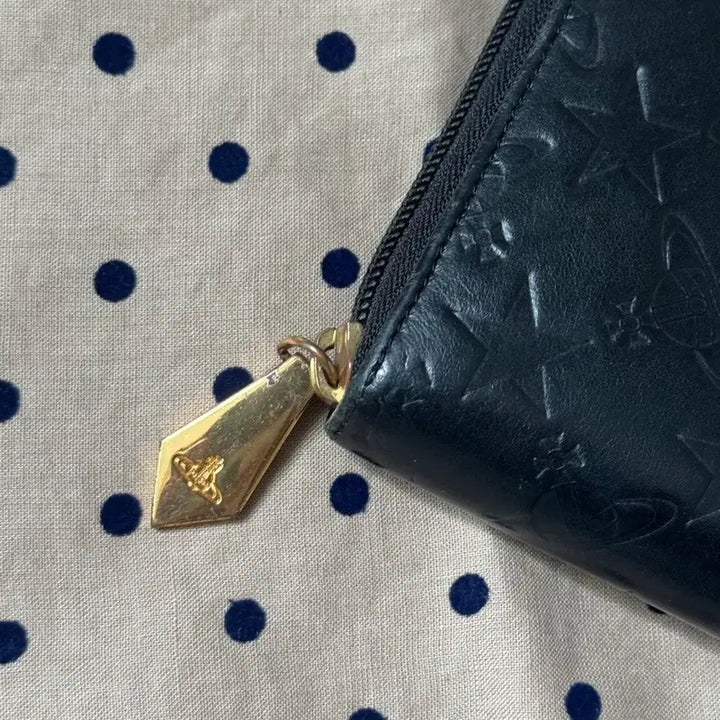 [BUNJANG] Vivienne Westwood Vintage Black Long Wallet / 빈티지 비비안웨스트우드 지갑