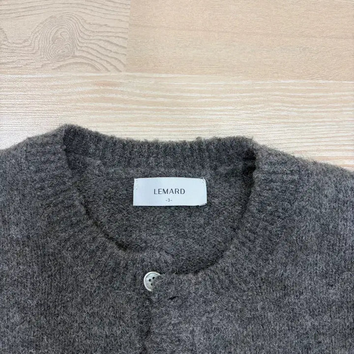 [BUNJANG] Lemard Oversized Wool Round Cardigan / [3] 르마드 울 오버핏 라운드 가디건