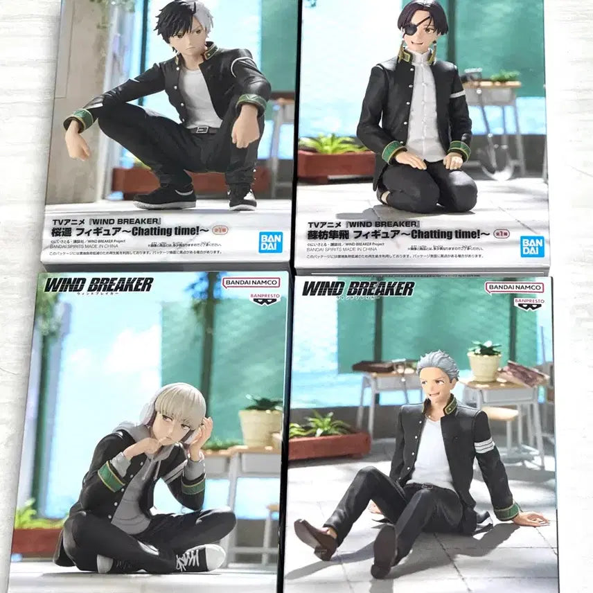 [BUNJANG] Win-Bre Chatting Time Figure Bundle Set / 윈브레 채팅타임 피규어 개봉양품 풀세트 + 로고 아크릴 일괄 판매