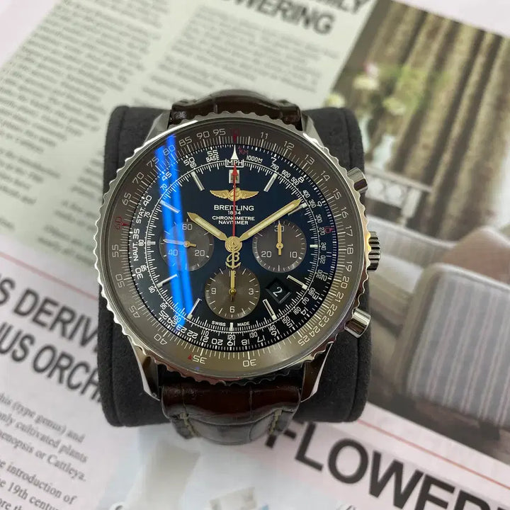 [BUNJANG] Breitling Navitimer B01 Chocolate Brown Limited Edition Watch / 브라이틀링 네비타이머 B01 초코브라운 한정판