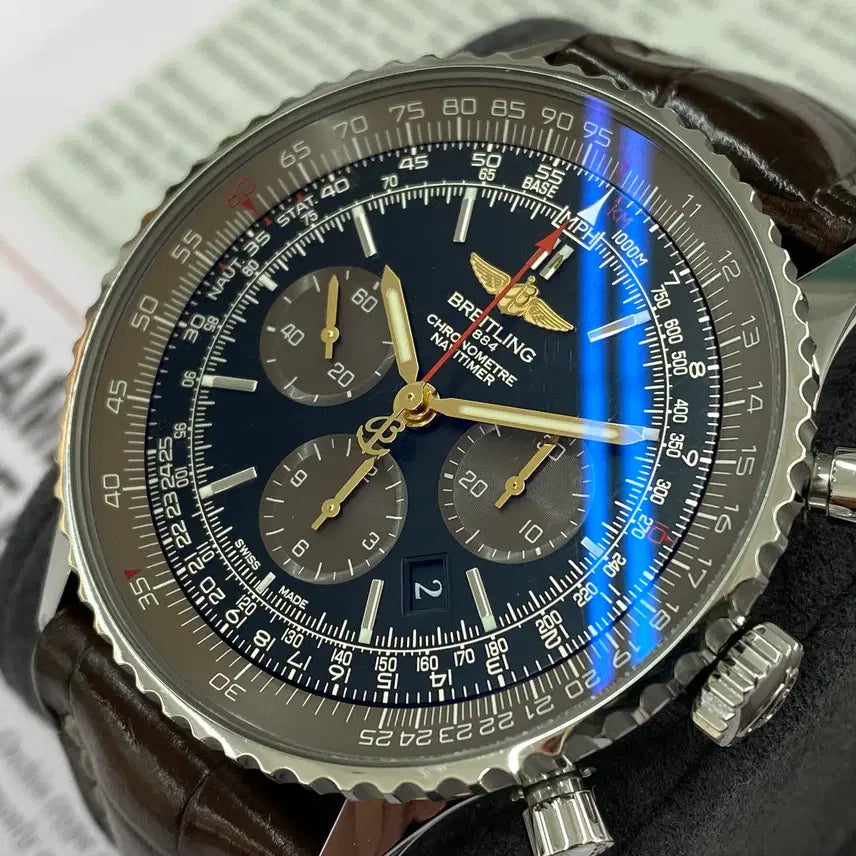 [BUNJANG] Breitling Navitimer B01 Chocolate Brown Limited Edition Watch / 브라이틀링 네비타이머 B01 초코브라운 한정판
