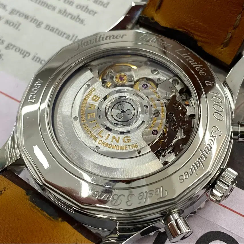 [BUNJANG] Breitling Navitimer B01 Chocolate Brown Limited Edition Watch / 브라이틀링 네비타이머 B01 초코브라운 한정판