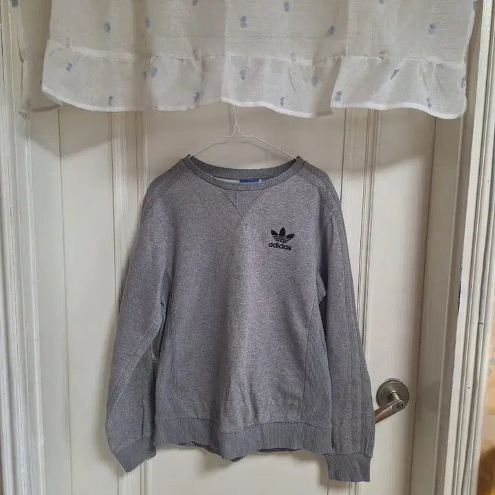 [BUNJANG] Adidas Crewneck Sweatshirt (Gray, Size 90) / 아디다스 맨투맨 90사이즈