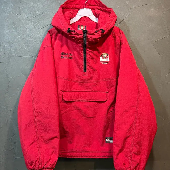 [BUNJANG] FC Seoul 1993 Studio Anorak Jacket / [L] FC서울 1993STUDIO 아노락 점퍼