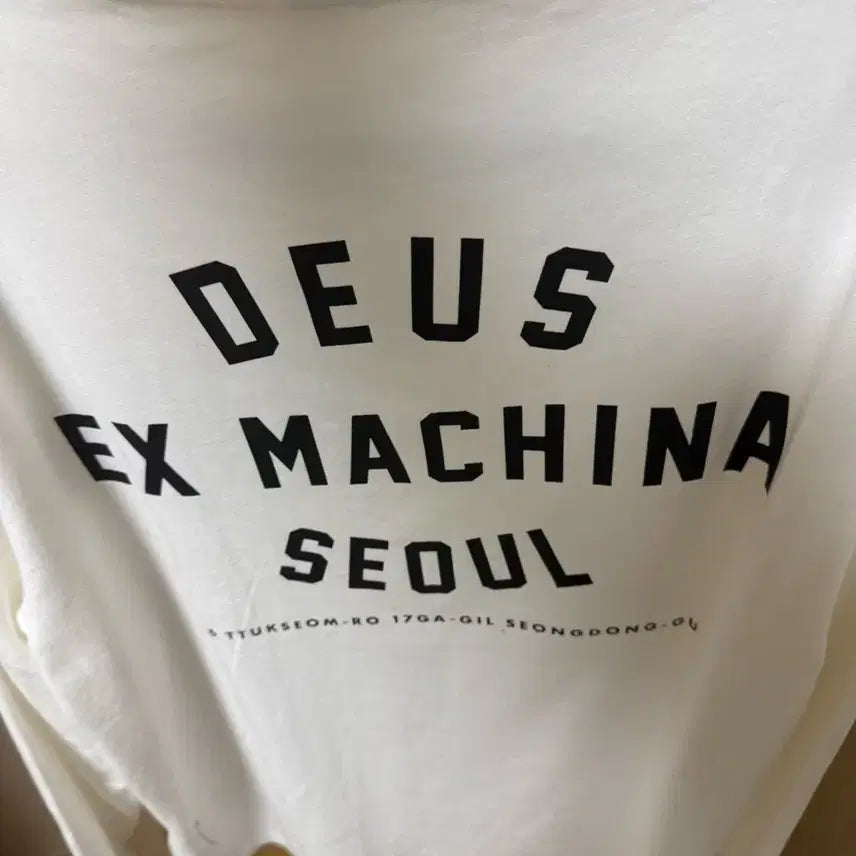 [BUNJANG] Deus Long Sleeve Shirt / 데우스 롱슬리브