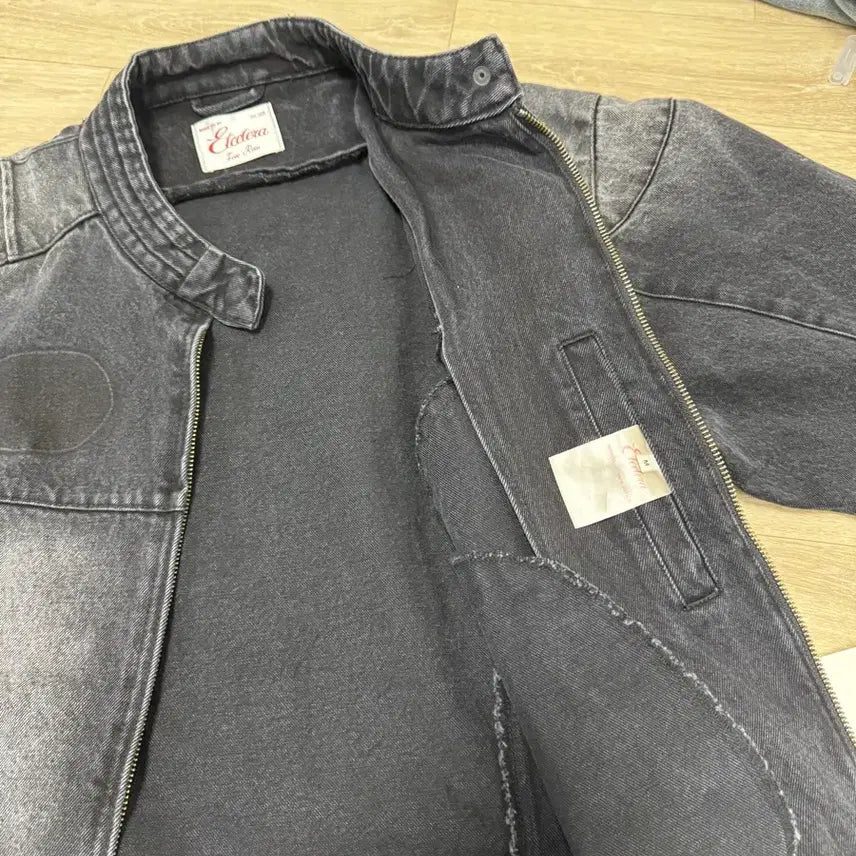 [BUNJANG] ETCE Denim Racer Jacket - M / ETCE이티씨이데님 레이서 자켓M