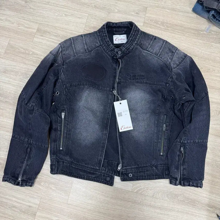[BUNJANG] ETCE Denim Racer Jacket - M / ETCE이티씨이데님 레이서 자켓M