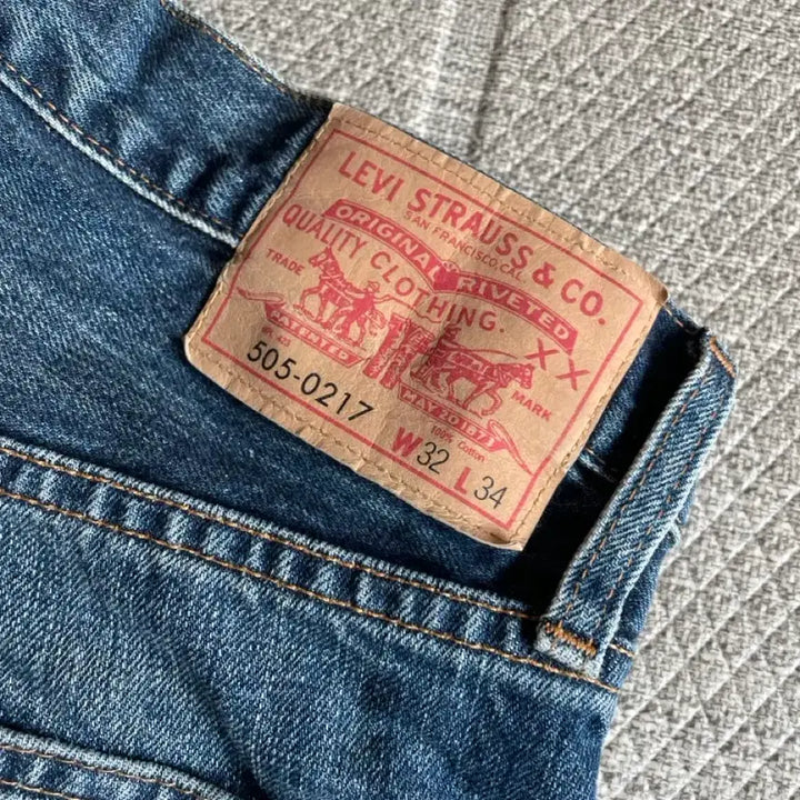 [BUNJANG] Levi's LVC 1967-505 Jeans / 리바이스 lvc 1967-505  32*34사이즈 팜